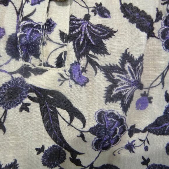 ANTHROPOLOGIE SIZE XS FLORAL TOP - Picture 2 of 9